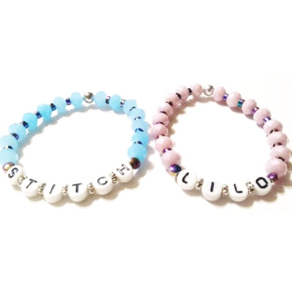 Disney Lilo & Stitch inspired Beaded Bracelet Set. - Picture 4 of 6